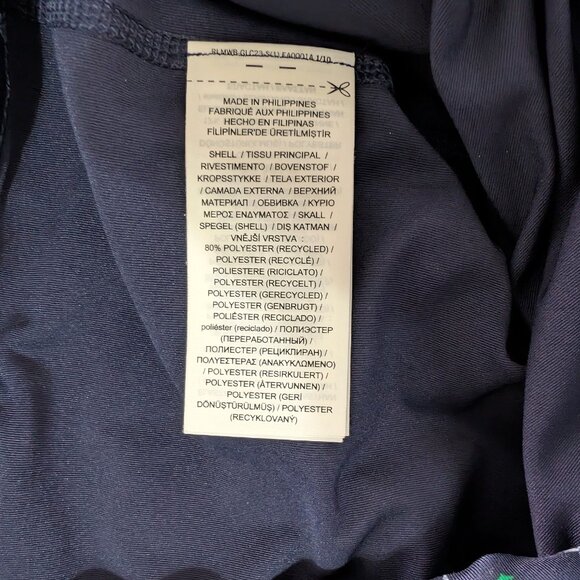 RLX RALPH LAUREN Skort Girls L (12-14) Navy Elite Wicking Pineapple Pull On - Picture 12 of 14